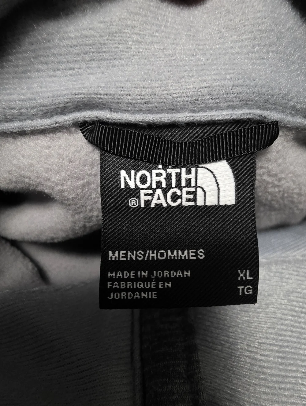 The North Face Canyonlands 1/2 Zip Fleece pullover jacket Size XL Gray